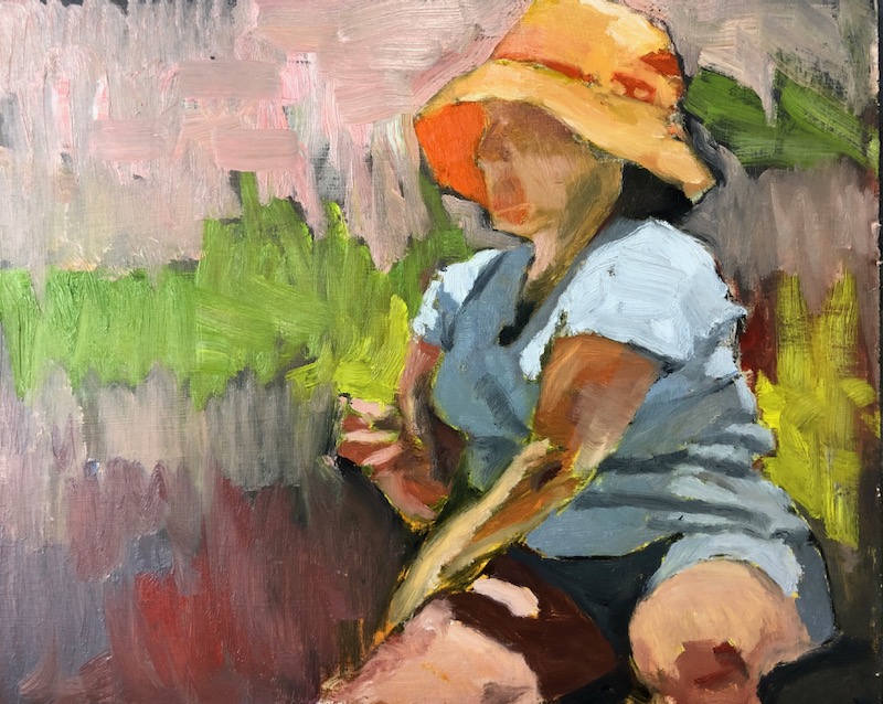 image from Woman in an Orange Hat